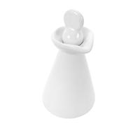 IMIKEYA Mini Ceramic Essential Oil Bottle Oil Dropper Jar for Aromatherapy and DIY Crafts