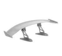 IMIKEYA Mini Model Car Rear Wing Spoiler in Silver Pp Material Designed to Speed and Stability for Mini Racing Drift Model Cars Accessory