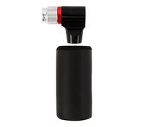 IMIKEYA Mini Portable Bike Pump for Bicycle and Mountain Bikes with Quick Inflation, Lightweight Aluminum Alloy Material, for Road and Off-road Cycling Tire Repair