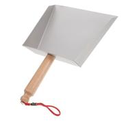 IMIKEYA Mini Stainless Steel Desktop Cleaning Dustpan for Home Kitchen Table Small Ash Cleaning Shovel Brush for Pet Poop Shovel