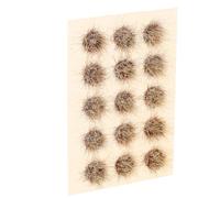 IMIKEYA Miniature Grass Cluster for DIY Micro Landscape and Model Railway Scenery, Realistic Nylon Artificial Grass Tufts with Easy Application for Craft Projects and Diorama Bases