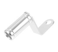 IMIKEYA Motorcycle Rearview Mirror Extension Bracket Mount Silver Rear View Mirror Extender Rack for Electric Bikes and Motorbikes