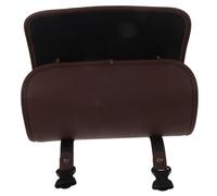IMIKEYA Motorcycle Saddle Bag Organizer for Motorcycles and Electric Scooters Stylish Tool Storage Pouch with Secure Fit Durable Deep Brown Side and Tail Saddlebag for Riders