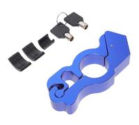 IMIKEYA Motorcycle Security Lock for Moped and ATV, Anti-Theft Throttle Handlebar Lock with Keys, Lightweight Aluminium Alloy and Rubber Construction, Universal for Handle