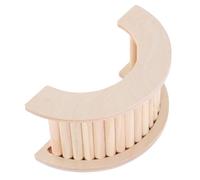 IMIKEYA Multi-Functional Wooden Hamster Ladder Climbing Toy for Small Animals Chinchilla and Guinea Pig Habitat Decoration PET Play Bridge Platform
