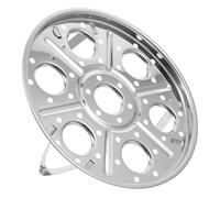 IMIKEYA Multifunctional Stainless Steel Egg Steaming Rack Double Layer Tripod Design Steamer Insert for Pressure Cooker Boiling Pot Wok Versatile Steaming Tray for Eggs Buns Vegetables