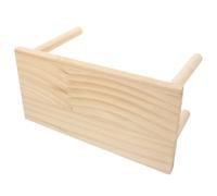 IMIKEYA Multifunctional Wooden Hamster Play Platform for Small Animals with Safe and Reliable Material, Elegant Design Suitable for Hamster and Chinchilla Cages, Small Pet Accessory