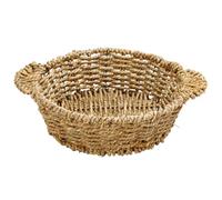 IMIKEYA Multipurpose Casserole Basket with Heat Insulation Mat, Lightweight Synthetic Material Pot Pad for Kitchen Storage and Protecting Earthen Pots, Easy to Use Basket Tray