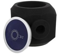 IMIKEYA Navy Sponge Microphone Cover for Indoor Recording Microphone Protector with Strong Adaptability to Capture Pure Human Sound Pop Filter