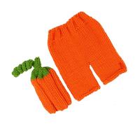 IMIKEYA Newborn Sweater for Photography Handmade Crochet Props for Three-four Months for Halloween Costumes and Everyday Wear