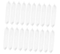 IMIKEYA Non-slip Hanger Covers Shoulder Foam Covers for Coathangers White 20-pack