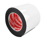 IMIKEYA Non-Slip Shoe Sole Pad Eva Material Lightweight Sole Protector Sticker Grid Texture Design Increases Friction for Travel Use 1 Roll Black