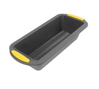 IMIKEYA Non Stick Silicone Bread Loaf Pan with Handles Grey Baking Mold for Homemade French Bread Easy Release Cake Tray for Oven and Freezer for Breakfast and Afternoon Tea