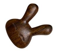 IMIKEYA Nose Bridge Massager Wood Rabbit Design Handheld Nose Scraper for Facial Beauty Massage Tools Scraping Board