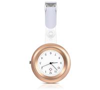 IMIKEYA Nurse Fob Pocket Watch, Clip-On Aluminium Alloy Watch for Nurses and Doctors, Numbers, Accurate Timing, for Hospitals and Fields