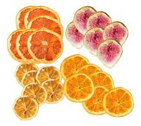 IMIKEYA of Dried Orange and Fruit Slices with Time Use 1 Bag Safe Natural Dried Decor for Cake Decoration and Christmas Wreath for Living Room and Party Crafts