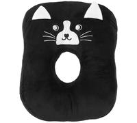IMIKEYA Office Desk Nap Pillow for Students and Office Use, Black Cat Design, Breathable Supple Tabletop Sleeping Pillow with Arm Hole for Comfortable Face-down Rest