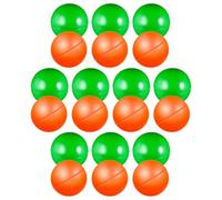 IMIKEYA openable lottery balls 20pcs lightweight PVC plastic lottery balls for annual meeting and party games