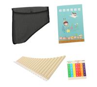 IMIKEYA Pan Flute c Key Educational Musical Instrument for Beginners Instruments Pipe for Pan Pipes Music Learning at Home School