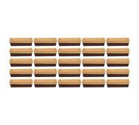 IMIKEYA Paper Loaf Pans 25pcs Boat-Shaped Toast Baking Pans Non-Stick Cake Mold for Home Baking Afternoon Tea 6.50 X 3.54 X 1.97 in