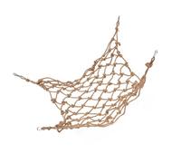 IMIKEYA Parrot Cage Climbing Net with Hanging Buckle, Synthetic Material Rope Ladder for Parakeet and Macaw, Bite-resistant and Sturdy Pet Hanging Net for Bird Play and Exercise