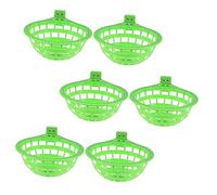 IMIKEYA Pcs Canary Nest Pans for Birds Nesting Boxes for Parakeets Finch Lovebirds Finches Pigeon Nesting Bed