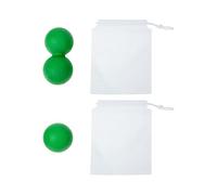 IMIKEYA Peanut Fascia Ball Muscle Training Device for Face and Arms TPE Material Muscle Relaxing Ball Shape Massager Without Burrs for Deep Tissue Massage