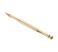 IMIKEYA Pen for Accurate Pressure Point Stimulation Brass Acupressure Double-Ended with Spring Tip Point Probe and Relieving Muscle Fatigue, Suitable for Acupoints and Eye Use at Work Or