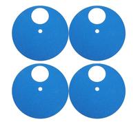 IMIKEYA Pet Claw File Sandpaper Refills Blue 4pcs with Self Adhesive Backing Heavy Duty Replacement Pads for Nail Maintenance and Furniture Protection for Dogs and Cats Suitable for Home