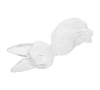 IMIKEYA Pet Hair Keepsake Jar for Cat Whiskers, Glass Cat Shaped Storage Jar with Compact Preservation Feature, for Shedding Season and Home Use by Pet Lovers