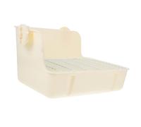 IMIKEYA Pet Potty Pp Material Tear-resistant Rabbit Litter Tray Portable Guinea Pig Toilet Random Color