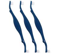 IMIKEYA Pet Tooth Clean Brush Dog Toothbrush with Double Head Design Moderate Hardness and Quick Drying Sharpened Nylon Bristles PP Handle Anti-Slip for Effective Pet Teeth Cleaning Dogs