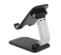 IMIKEYA Phone Holder and Space Saving Foldable for Desk Aluminum Alloy with Adjustable Stand Portable Cell Phone Stand and Tablets for Office Use