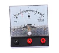 IMIKEYA Physics Ammeter Dual Range Dc Current Meter 0.6a and 3a Accurate Level 2.5 Plastic Housing Electricity Experiment Apparatus for Science Education and Physics Learning