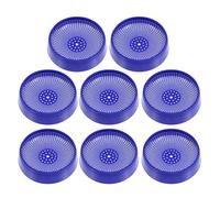 IMIKEYA Plastic Bird Nest Bowls 8Pcs Pigeon Breeding Bowls Non-Slip Base for Safe Nesting and Egg Hatching for Pigeons and Doves