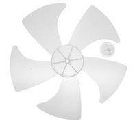 IMIKEYA Plastic Fan Replacement 14 Inch Electric Fan 5 Leaves Universal Silence Household Pedestal Repair Part Table ner Accessories for Home