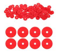 IMIKEYA Plastic Game Tokens Made of Safe Plastic 100pcs round Red Bingo Chips Easy to Grasp for Classroom Rewards and Learning Activities and Students in Educational Events