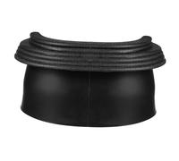 IMIKEYA Plastic Pocket Liner Black 6pcs 4 Corner and 2 Side Net Frame, Easy to Install and Safe for Pool Table and Billiards Table for Home and Bar Use
