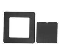 IMIKEYA Plastic Wall Access Panel 150x150mm Adhesive Ceiling Hole Cover for Plumbing Drain Line Maintenance, Abs Decorative Inspection Hatch for Drywall Bathroom and Shower