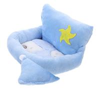 IMIKEYA Plush Hamster Nest and Guinea Pig Sleeping Bed Warm Winter Hideout for Small Pets Sugar Glider Nest Soft Fabric PET Bed for Hamsters Hedgehogs