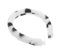 IMIKEYA Plush Spa Headband for Women Soft Fuzzy Cosmetic Hairband with Dot Print Comfortable High Crown Hair Accessory for Face Washing Skincare and Makeup Application