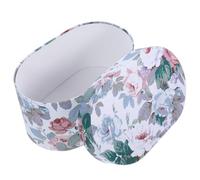 IMIKEYA Polyester Wrapping Box with Floral Print, Multipurpose and Not Easy to Deform, for Wedding and Christmas Presents Or Chocolate and Perfume Storage