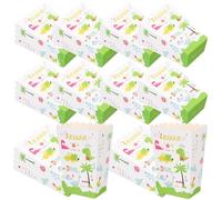 IMIKEYA Popcorn Paper Boxes Portable and Easy to Use 24pcs Dinosaur Pattern Paper Treat Boxes for Party and Snacks for Birthday and Household Theatre