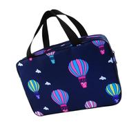 IMIKEYA Portable Bath Shower Bag Toiletry Bag Fold Out Design Large Hanging Cosmetic for Travel for Packing Essentials the Go