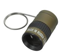 IMIKEYA Portable Outdoor Mini Telescope 2.5x Magnification Pocket Monocular with Metal and Plastic Build, Lightweight Design and Built-in Finger Ring for Bird Watching and Sightseeing