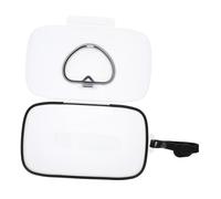 IMIKEYA Portable Wipes Dispenser Heart-Shaped Reusable Wipe Holder Made of Sturdy Pp Material that Keeps Moist and is Gentle on Baby's Delicate Skin for Travel and Home Use