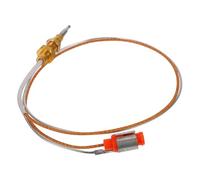 IMIKEYA Precision Design Thermocouple for Gas Burner with Ceramic and Copper Materials, Efficient Combustion Sensor for BBQ Grill and Built-in Stoves Replacement Part
