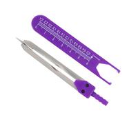 IMIKEYA Precision Ekg Calipers for Cardiologists Electrocardiogram Divider with Clear Scale Iron and Plastic Construction Accurate Heart Rhythm Measurement Tool for Clinical Teaching and