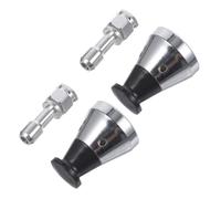 IMIKEYA Pressure Cooker Safety Relief Valve and Weight Regulator 65kpa 4pcs Set Including 2 Safety Valves and 2 Pipes Replacement Pressure Cooker Parts for Steam Control and