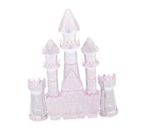IMIKEYA Princess Castle Sparkling Castle Ornament for Creative DIY Play and Princess Themed Engaging Treasure
